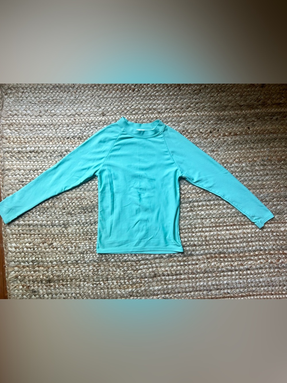Minnow Swim Abaco Green Rashguard, size 5/6